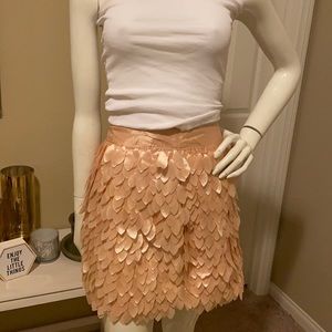 Kardashsian Kollection Feathered Skirt (Vintage)